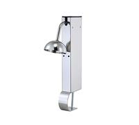 Refroidisseur de verre commercial - 1 tasse de glacière en verre pour bière et vin - Accessoire de bar en acier inoxydable