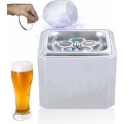 Refroidisseur de Verre, Mini-Givreur de Verre Au Co2, la Tasse Peut êTre Rapidement CongeléE à -45 °C, Refroidisseur de Tasse, Tasses et Verres à Refroidissement Instantané pour Bar