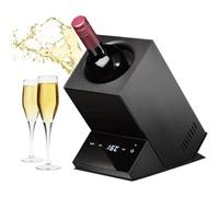 Refroidisseur de vin électrique - Refroidisseur de champagne sans glace avec écran tactile contrôle de la température, accessoire idéal pour tous les vins et champagnes