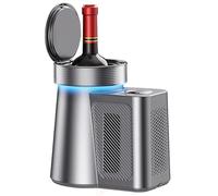 Refroidisseur De Vin Intelligent Pour Vin Rouge, Contrôle Précis De La Température Entre 2 Et 20 °c, Réfrigérateur à Vin Pour Une Bouteille, Pour Les Fêtes à La Maison, Les Bureaux En Plein Air Et