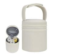 Refroidisseur de voyage pour le lait maternel, Refroidisseur de stockage du lait maternel | Sac de stockage du lait maternel | Sac de bouteilles, beige, riferimento alla descrizione, Se référer à