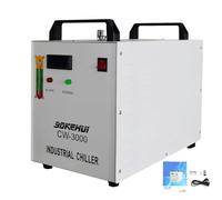 Refroidisseur d'Eau Industriel CW-3000, Refroidisseur Industriel Thermostat Précis pour Machines de Gravure CNC Graveur Laser 50W/60W/80W/100W/130W
