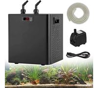 Refroidisseur d'eau pour Aquarium 160 L/42 Gal, 300 L/79 Gal, 500 L/132 Gal, pour Immersion à Froid, Culture de Fruits de mer en Eau Douce/salée, 500 L/132 Gal