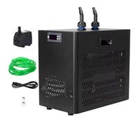 Refroidisseur d'eau pour Aquarium pour Culture hydroponique avec compresseur, Conception silencieuse spéciale pour Cultures fraîches et salées ou hydroponie, 300 L