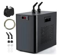 Refroidisseur d'eau pour aquarium, système de refroidissement rapide, idéal pour les plongeons froids et l'élevage de crevettes coralliennes, compresseur silencieux pour une performance efficace