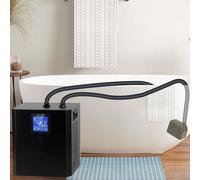 Refroidisseur D'Eau Pour Bain De Glace, Refroidisseur Pour Immersion Froide Avec Filtre Externe Et Pompe à Eau, Tuyaux IsoléS, Refroidisseur De ThéRapie Par Le Froid Pour La RéCupéRation Des AthlèTes