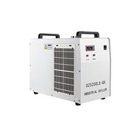 Refroidisseur d'eau réfrigéré industriel CW-5200DG for tube de CO2 130/150W, refroidisseur verre avec thermostat précis, réservoir refroidissement 6L,Haute Stabilité(CW-5200)