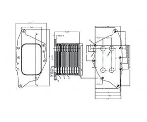 Refroidisseur d'huile 01FSGK MAGNETI MARELLI