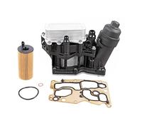 Refroidisseur d'huile avec boîtier de filtre à huile avec filtre HENGST et thermostat