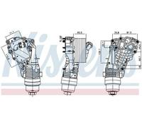 REFROIDISSEUR D'HUILE BMW X1 1.5/2.0 15-