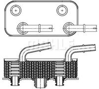 MAHLE ORIGINAL CLC 180 000S Radiateur d'huile de boite de vitesse automatique