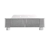 Refroidisseur d'huile de transmission à moteur universel | 238 mm 15 - alliage en aluminium de ligne | Refroidisseur d'huile de moto pour une amélioration des performances /