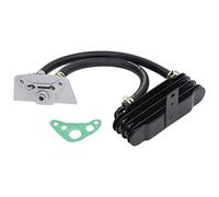 Refroidisseur D'huile de Transmission, Refroidisseur D'huile de Moto Refroidisseur de Transmission de Moteur en Métal Refroidissant Rapidement Pour Moto à Faisceau Incurvé 50-150cc