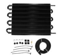 Refroidisseur d'huile de transmission universel OC 1405, refroidisseur d'huile en aluminium à 8 rangées pour tous les véhicules, système de refroidissement à haute efficacité avec