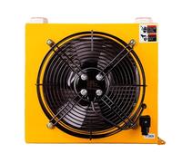 Refroidisseur d'huile hydraulique AH1020T, radiateur d'huile refroidi par Air, échangeur de chaleur, 100 ml/min, 2MPa, 6000Kcal/h(AH1012T 24V)