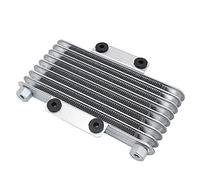 Refroidisseur d'huile Moteur Moto 125ml refroidisseur d'huile de refroidissement radiateur pour 12 5CC-250CC Vélo saleté moto VTT(Black m12 x 1.25)