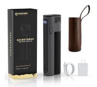 Refroidisseur d'insuline de voyage, 1 stylo mini réfrigérateur à médicaments avec batterie, refroidisseur de médicaments USB, température réglable de 2,2 à 25 °C, intensité de refroidissement à 3