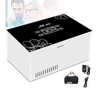 Refroidisseur D'insuline Portable De Grande Capacité Boîte Réfrigérée Voyage Drug Reefer Mini Médecine Boîte Réfrigérée Avec Chargement USB De Voiture Grand Espace De Réfrigération 2-25 ℃,1 * Batt