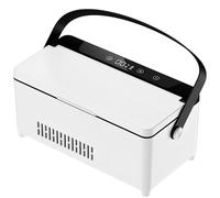 Refroidisseur d'insuline portable, réfrigérateur clinique rechargeable avec contrôle intelligent de la température, affichage numérique, refroidissement rapide à 2-8 ℃ pour le stockage des médicaments