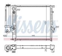 Refroidisseur Du Moteur D'Eau Convient pour BMW 3er E36 320i 318i 316i 325i E30