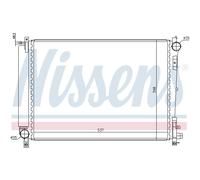 Refroidisseur Du Moteur D'Eau Convient pour Chrysler Voyager IV Rg Rs 2.5 CRD