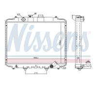 Refroidisseur Du Moteur D'Eau Convient pour Hyundai H100 Boîte P 2.5 D