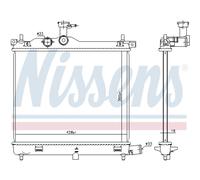 Refroidisseur Du Moteur D'Eau Convient pour Hyundai i10 Ia 1.2 Pa 1.0