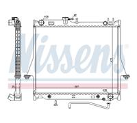 Refroidisseur Du Moteur D'Eau Convient pour Isuzu D-Max I 8DH 3.0 Ditd