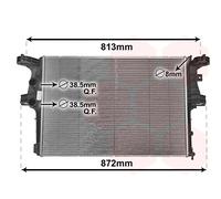 Refroidisseur Du Moteur D'Eau Convient pour Iveco Daily V Plateau /