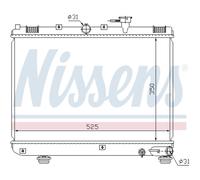 Radiateur, refroidissement du moteur pour RIO I A trois volumes (DC_) 1.5 2002-