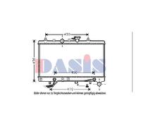 Refroidisseur Du Moteur D'Eau Convient pour Kia Rio Break Dc 1.5 16V 1.3 Cc