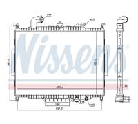 Refroidisseur Du Moteur D'Eau Convient pour Land Rover Range Lm 4.4 D 4x4