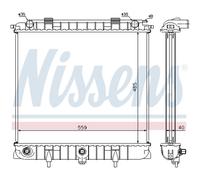 NISSENS 64309 Radiateur du moteur