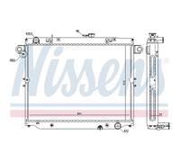 Refroidisseur Du Moteur D'Eau Convient pour Toyota Land Cruiser 100 J1 4.2