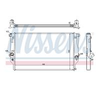 Refroidisseur Du Moteur D'Eau Convient pour Toyota Rav 4 III A3 2.2 D 4WD