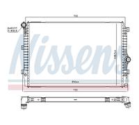 Refroidisseur Du Moteur D'Eau Convient pour VW Tiguan 5N 2.0 Tdi 1.4 TSI
