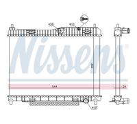 Refroidisseur Du Moteur D'Eau pour Ford B-Max Fiesta VI JK 1.6 Ti UK FK