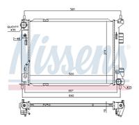 Refroidisseur Du Moteur D'Eau pour Hyundai IX20 Kia Venga Jc 1.6 YN 1.4 CVVT