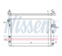 Refroidisseur Du Moteur D'Eau pour Toyota Yaris NHP13 NSP13 NCP13 KSP13