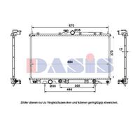Refroidisseur Eau Compatible Pour Mitsubishi Lancer VII Station Wagon CS W CS A