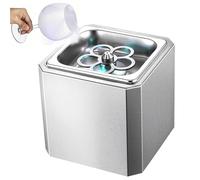 Refroidisseur électrique en verre CO2 avec lumière néon, refroidit à -45 ℃ en 6 secondes, refroidisseur de tasse commercial pour bière, vin, whisky dans les bars et restaurants