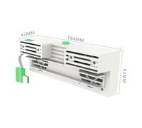 Refroidisseur Externe Avec 2 Ventilateurs, Alimenté Par Usb, Super Turbo, Pour Console De Jeu Nintendo Switch Ns