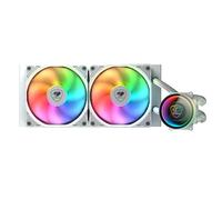 Cougar Gaming Refroidisseur Gaming POSEIDONELITE240AW Éclairage ARGB Radiateur en aluminium