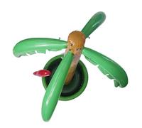 Refroidisseur gonflable de palmier - Porte-gobelet tropical, fête de piscine d'été, support de décoration de palmier | Forte rétention froide sur le thème hawaïen organisateur de boissons flottantes