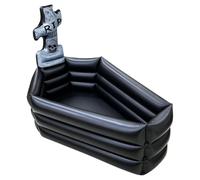 Refroidisseur Gonflable D'Halloween - Décoration De Seau À Glace En Forme De Cercueil Squelette 35 Pouces, Refroidisseur De Boissons Gonflable Pour Fête À Thème, Fête À La Piscine, Barbecue Dans Le Ja
