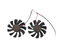 Refroidisseur GPU GTX1050Ti 75 mm 2 broches, double ventilateur pour carte graphique GTX 1050Ti GTX-1050-Ti-4GT-OC