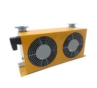 Refroidisseur hydraulique de refroidisseur de vent de refroidissement par air de feuille de radiateur hydraulique de AH0608TL-CA(DC24V)