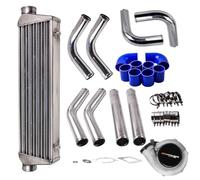 Refroidisseur intermédiaire Billet Universel GT3582 GT35 Turbo T3 AR.70 AR.63 Avec Refroidisseur Intermédiaire + Tuyaux