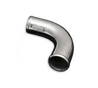 Refroidisseur intermédiaire en aluminium à 90°, tuyau en aluminium turbo, longueur : 30 cm (63 mm)