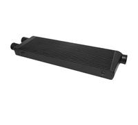 Refroidisseur intermédiaire Intercooler Universel Barre Plaque Montage Frontal 2 Entrées 1 Sortie Diamètre Extérieur 76mm Taille Du Noyau 31.5 "x 11.6" X 3 '' 800x296x76mm